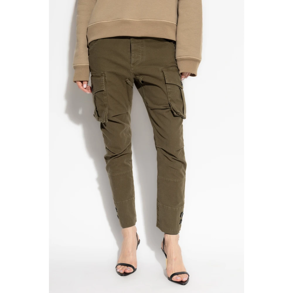 Dsquared2 Cargobroek Green Dames