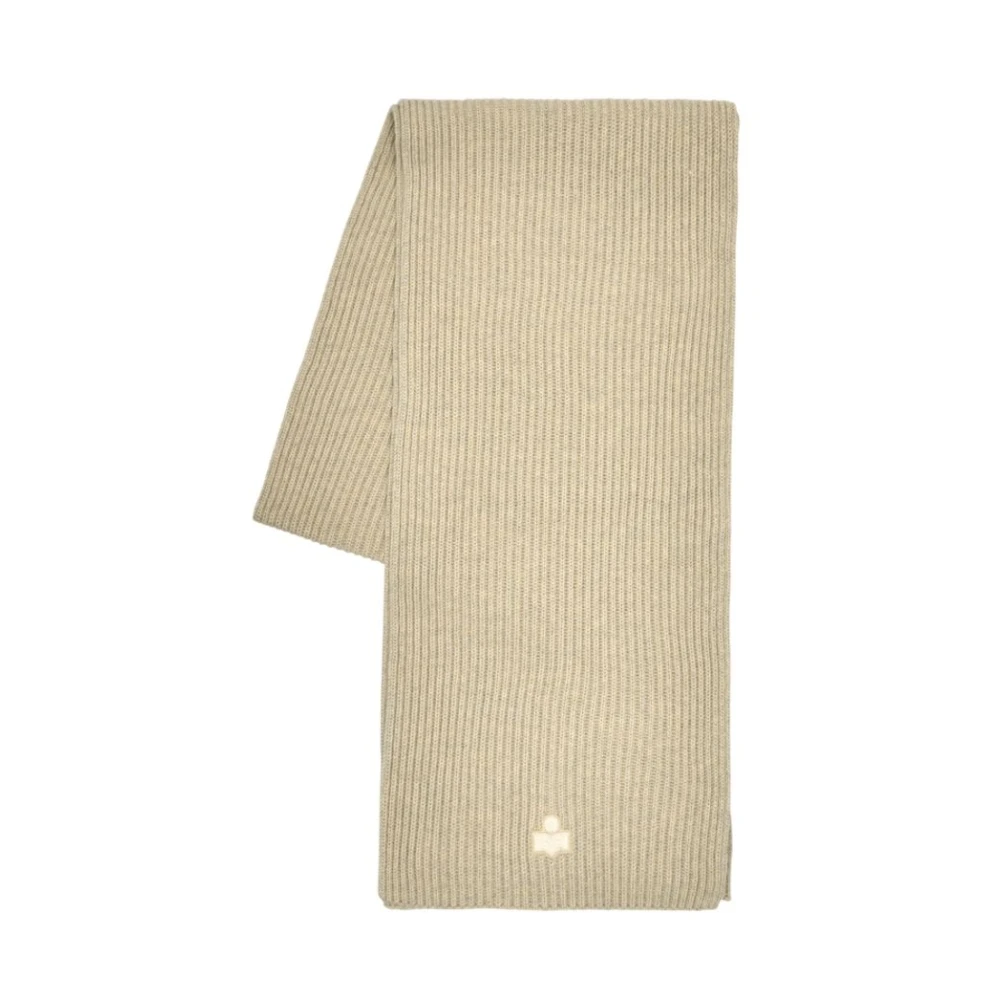Isabel Marant Women's Beige Winter Scarves, One Size, Marion Ga Scarf