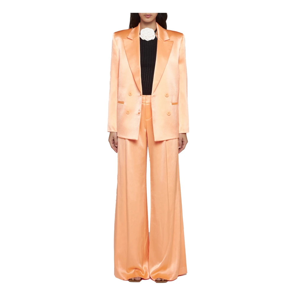 alice + olivia Stijlvolle Broek A24 Orange Dames