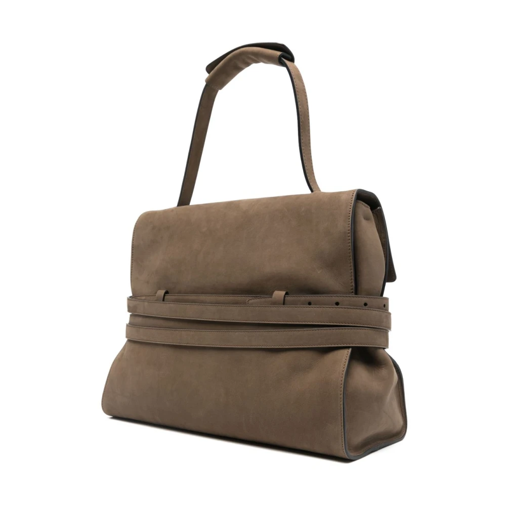 Moschino Groene Schoudertas met Overslag Green Dames
