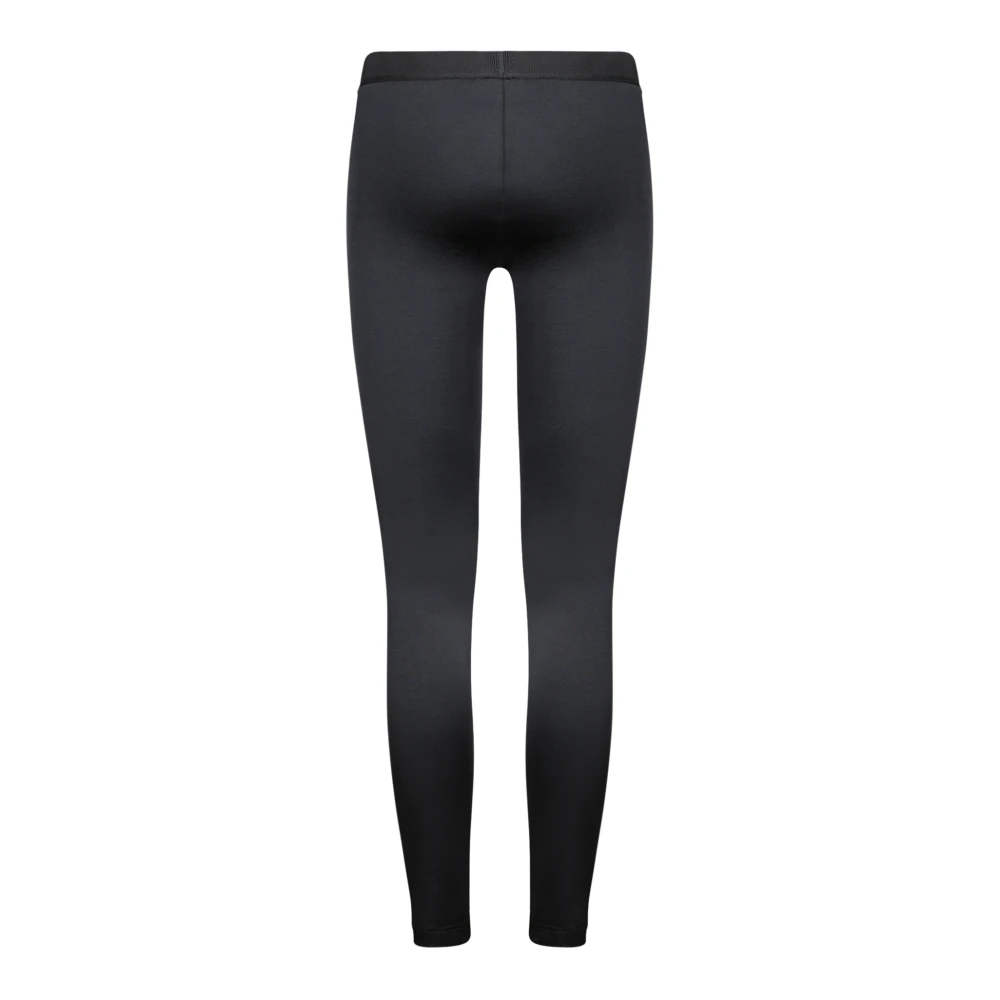 Tom Ford Zwarte Logo Jersey Leggings Black Dames