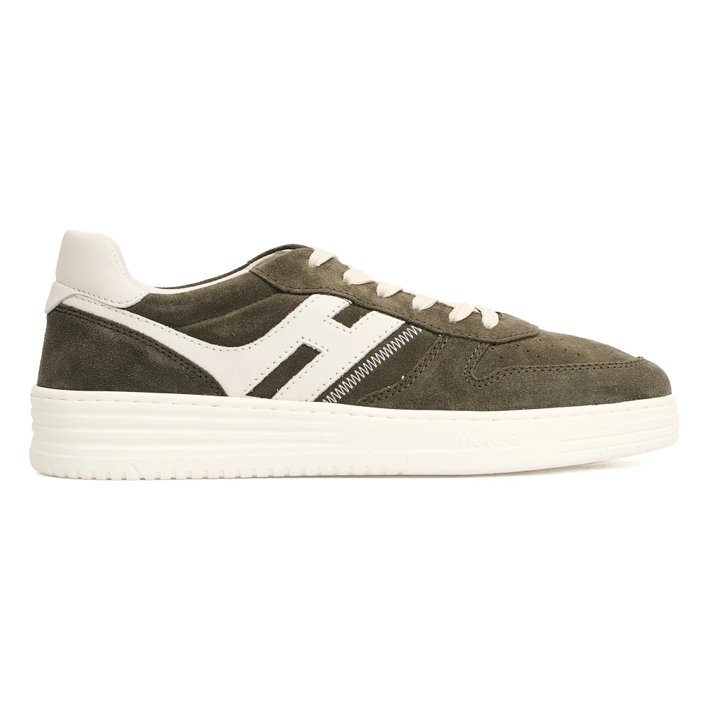 Hogan Groene Camo Sneakers Heren Schoenen