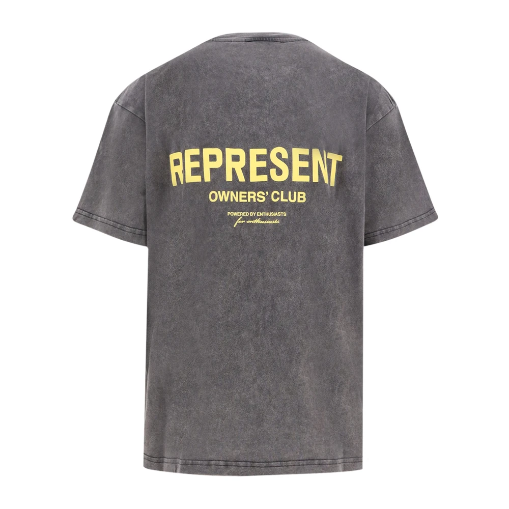 Represent Owners Club Katoenen T-shirt Gray Heren