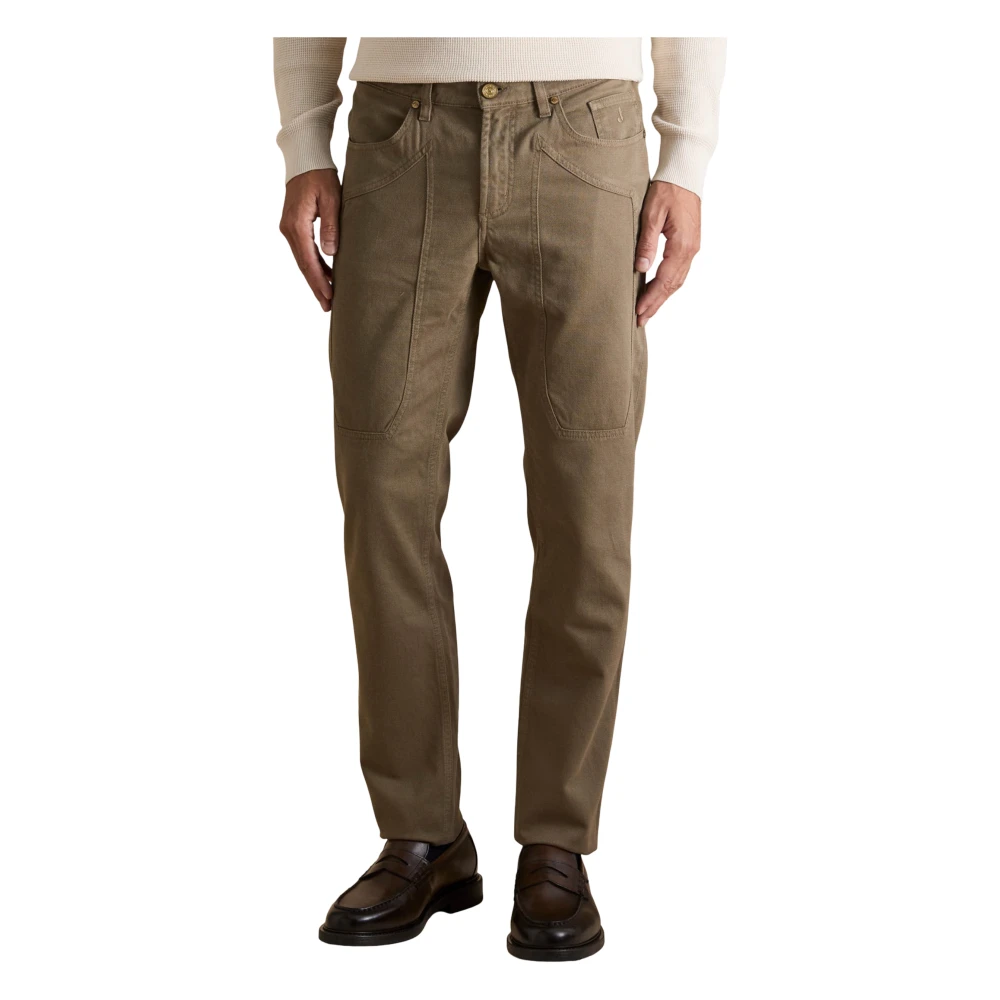 Jeckerson Men's Green Slim Fit Jeans, W40, John Slim Jeans