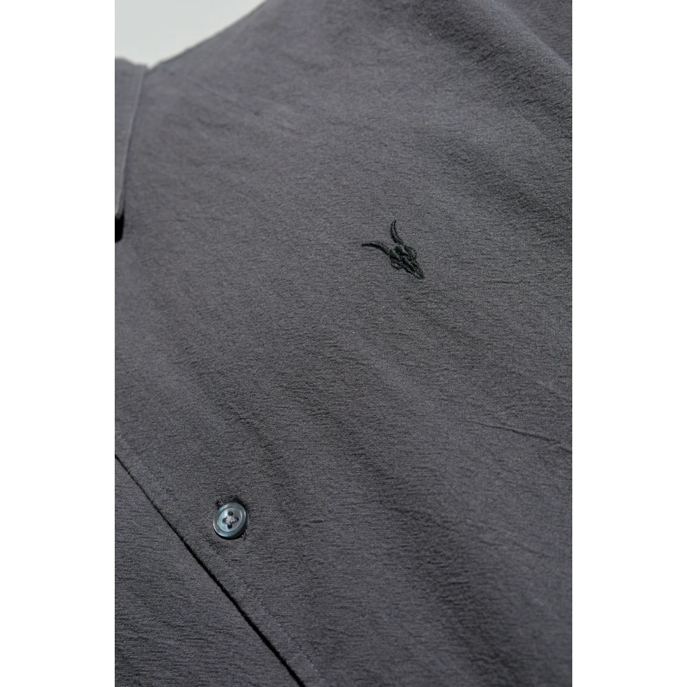AllSaints Lovell Shirt Gray Heren