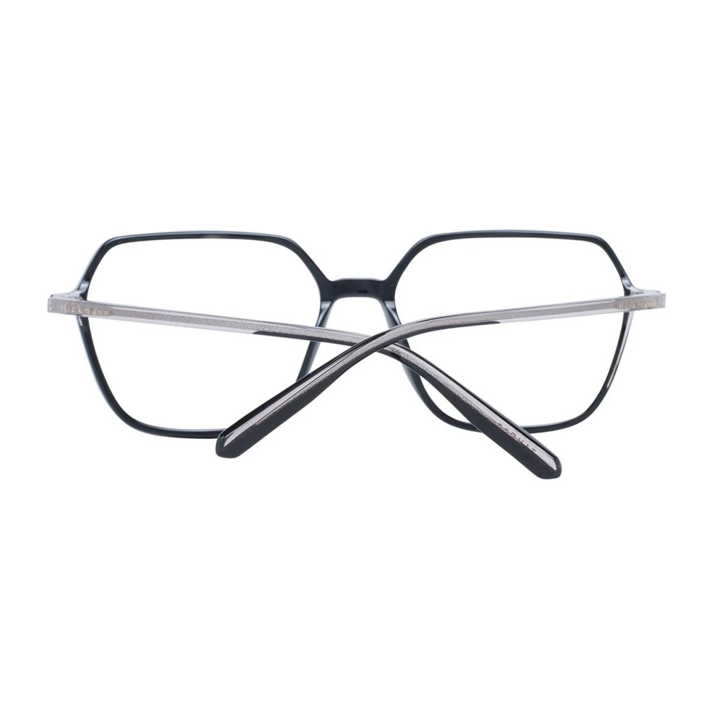 Ana Hickmann Zwarte Vierkante Acetaat Optische Frames Black Dames