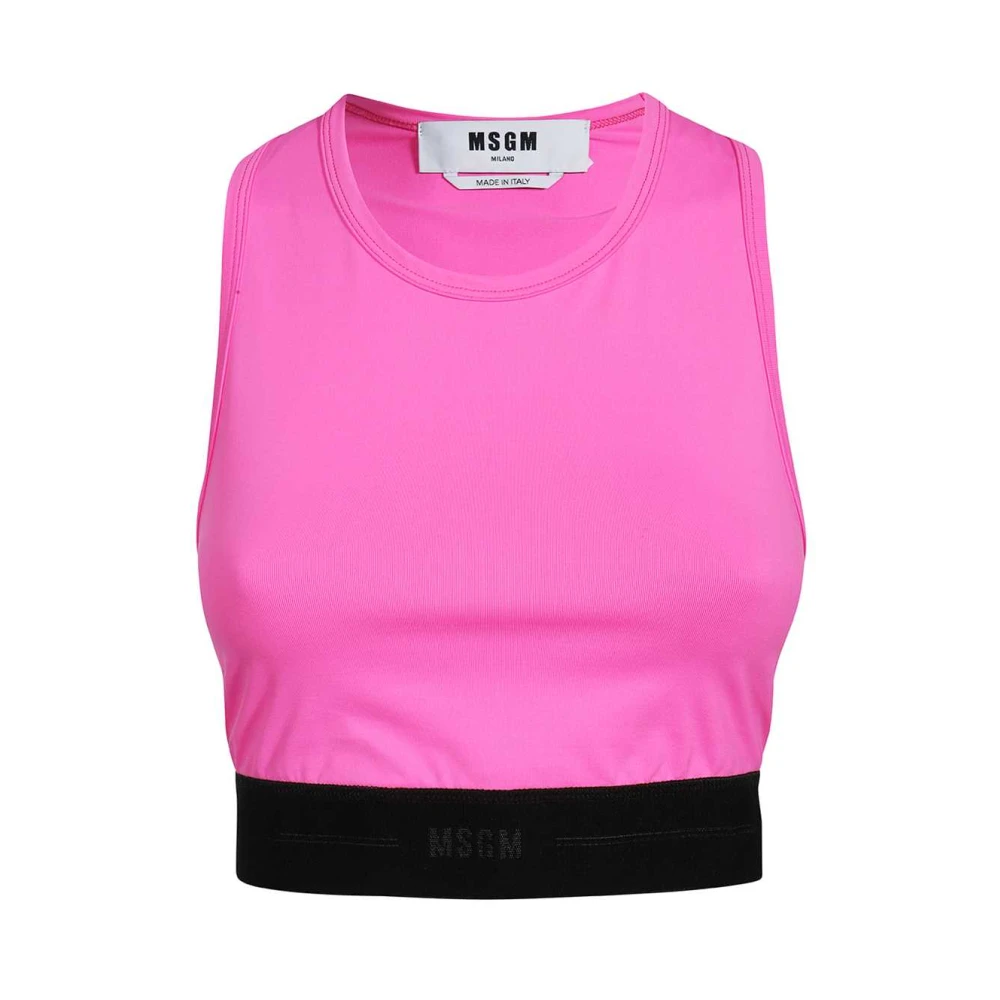 Tops > Sleeveless Tops - - Msgm - Modalova
