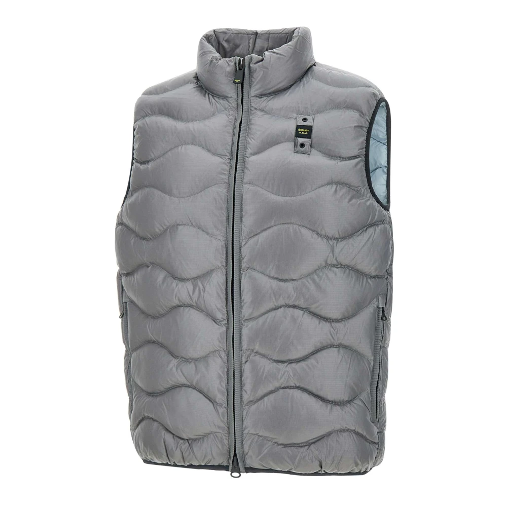 Blauer Danny Grijze Vest Waterafstotend Nylon Gray Heren