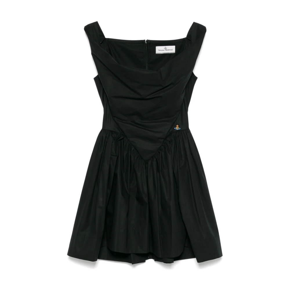 Vivienne Westwood Women's Black Short Dresses, L, Mini Sunday Dress