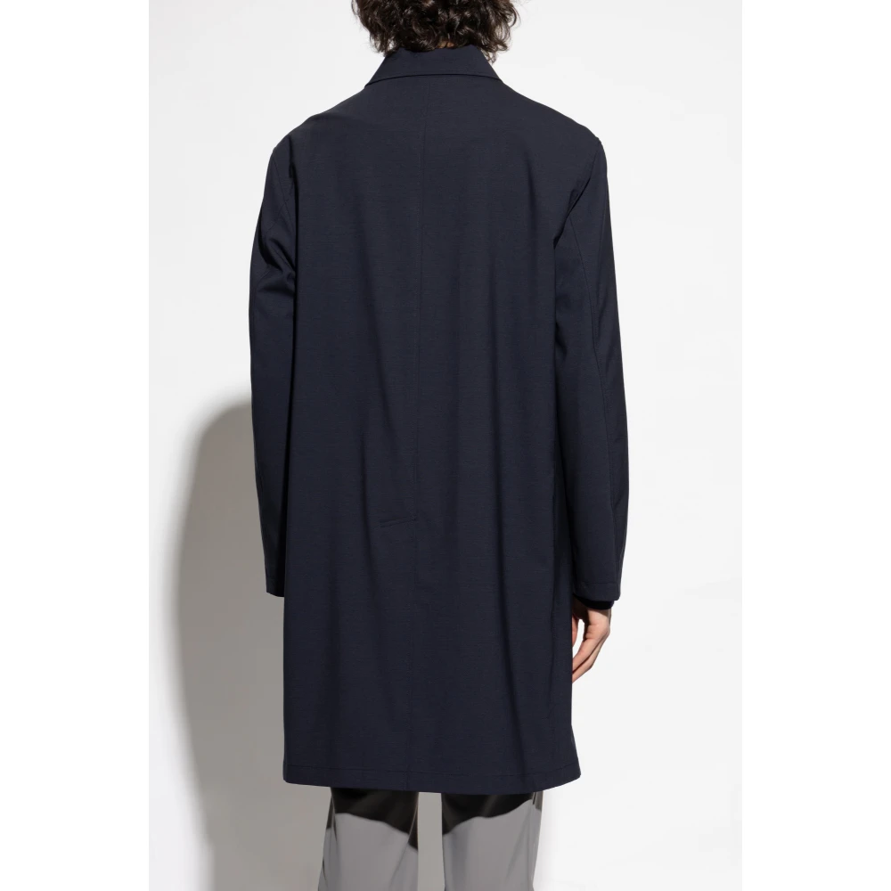 Theory Wollen jas Blue Heren
