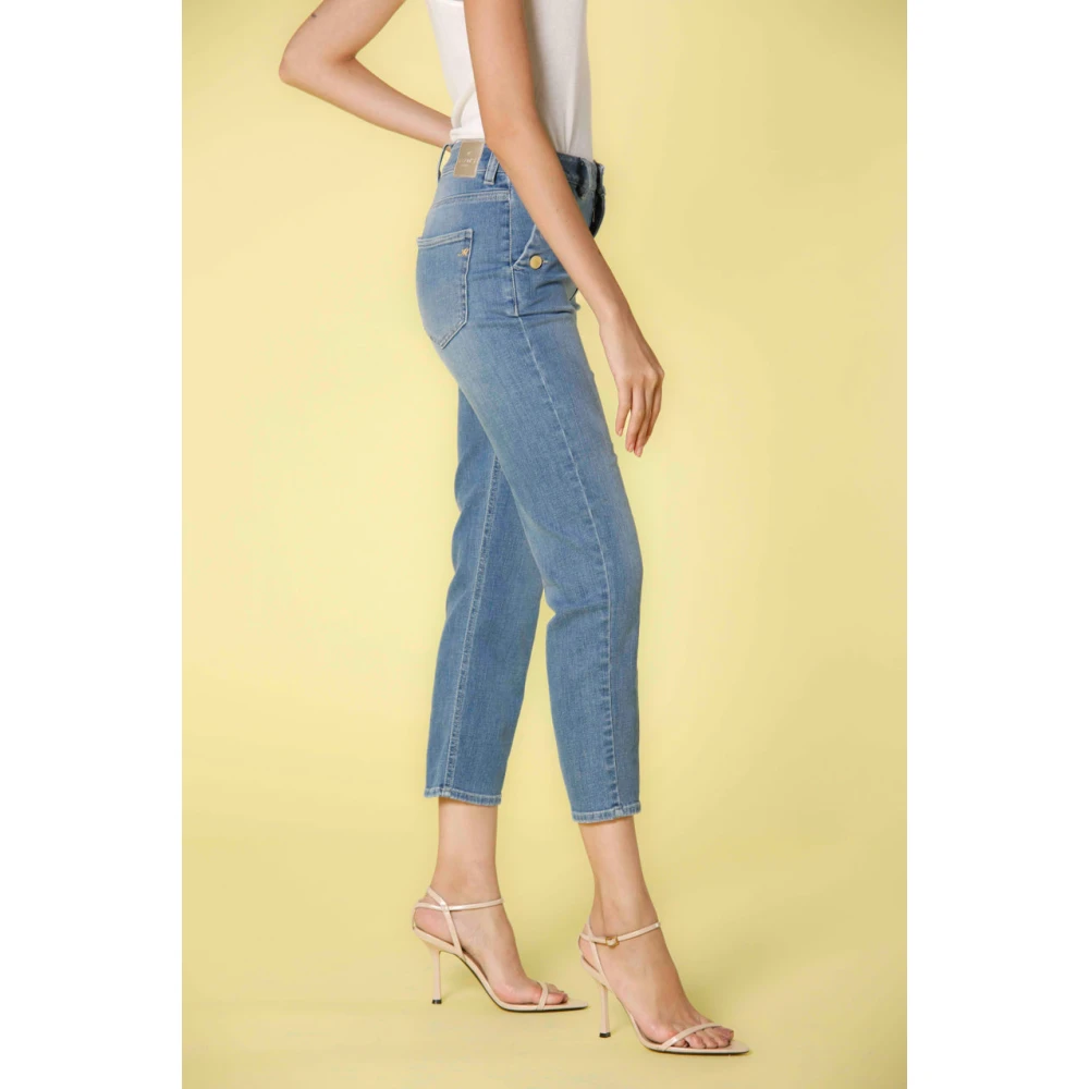 Mason's Cropped Jeans Blue Dames