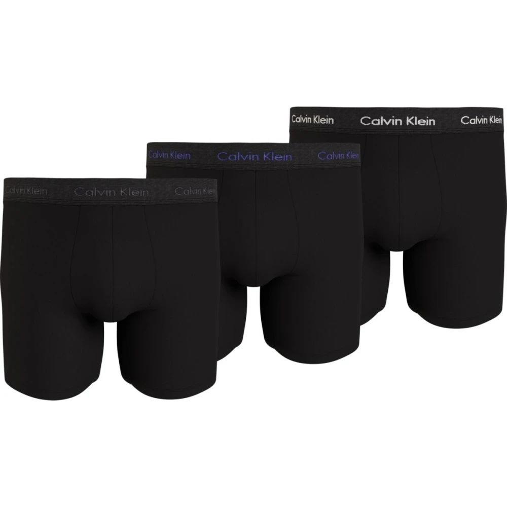 Calvin Klein Klassieke katoenen stretch boxershorts Black Heren