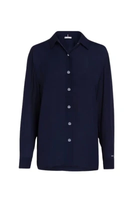 Flowy Viscose Crepe Shirt