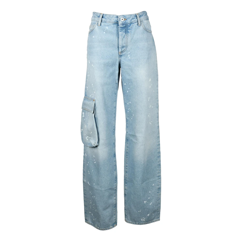Jeans > Wide Jeans - - Off White - Modalova