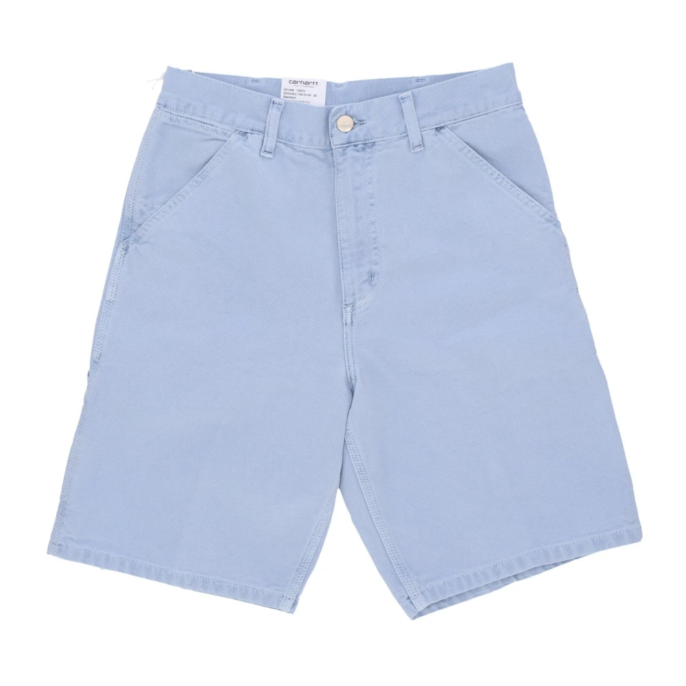Carhartt Wip Men's Blue Relaxed Fit Workwear Shorts - Casual Shorts - W29 - Shorts