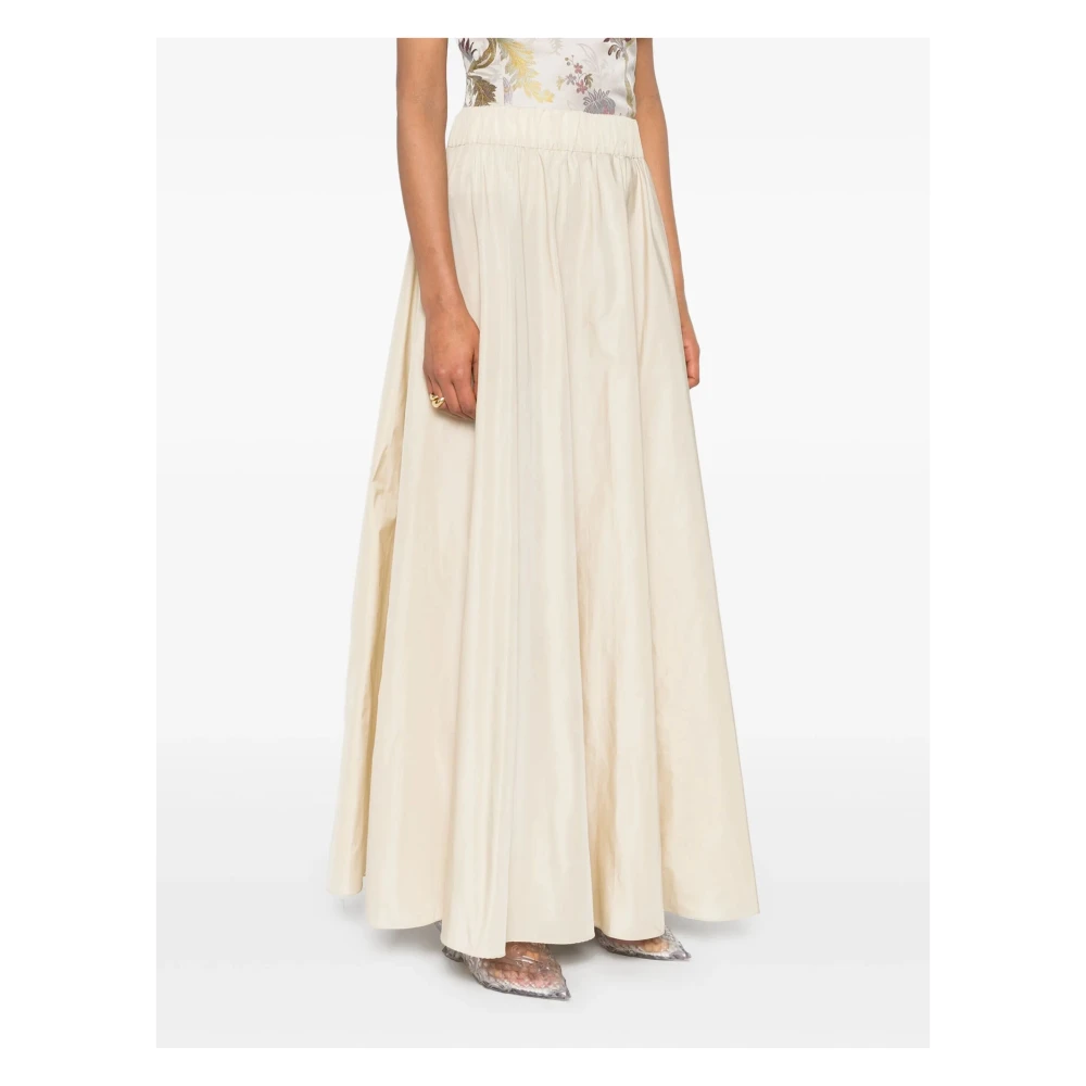 P.a.r.o.s.h. Neutrale Mini Rok Beige Dames