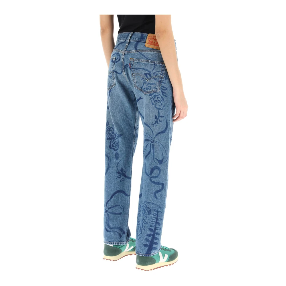 Collina Strada Straight Jeans Blue Dames