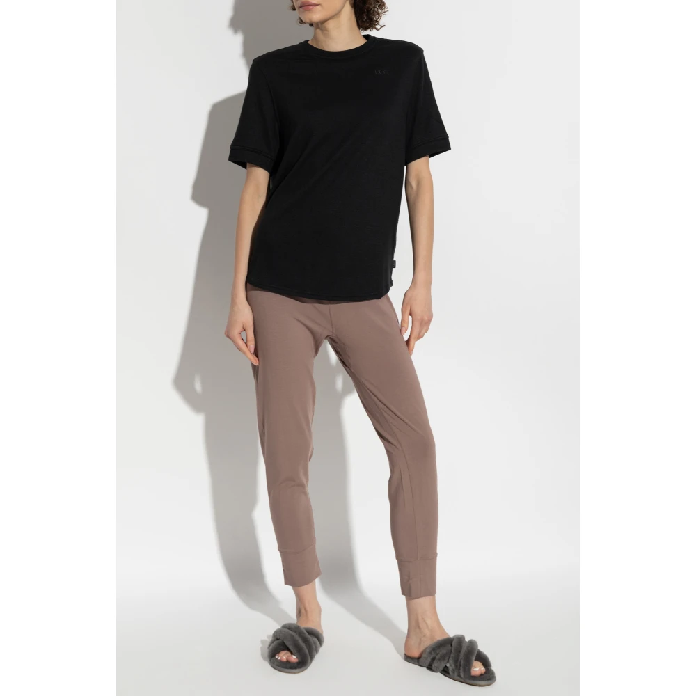Ugg T-shirt Kline Black Dames