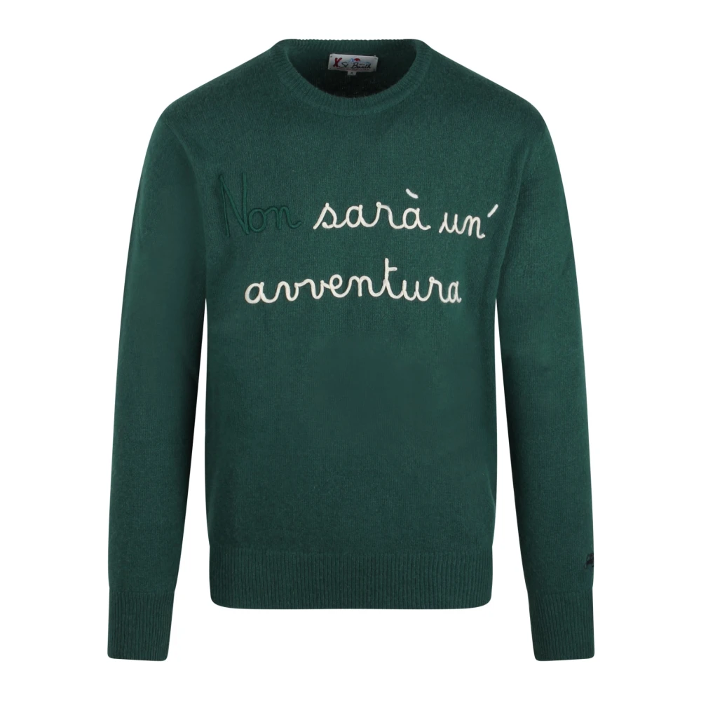 MC2 Saint Barth Avontuur Sweater Green Heren