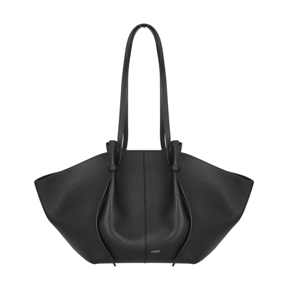 Yuzefi , Shopping Bags, Female, Black, One Size, Large Mochi Tote