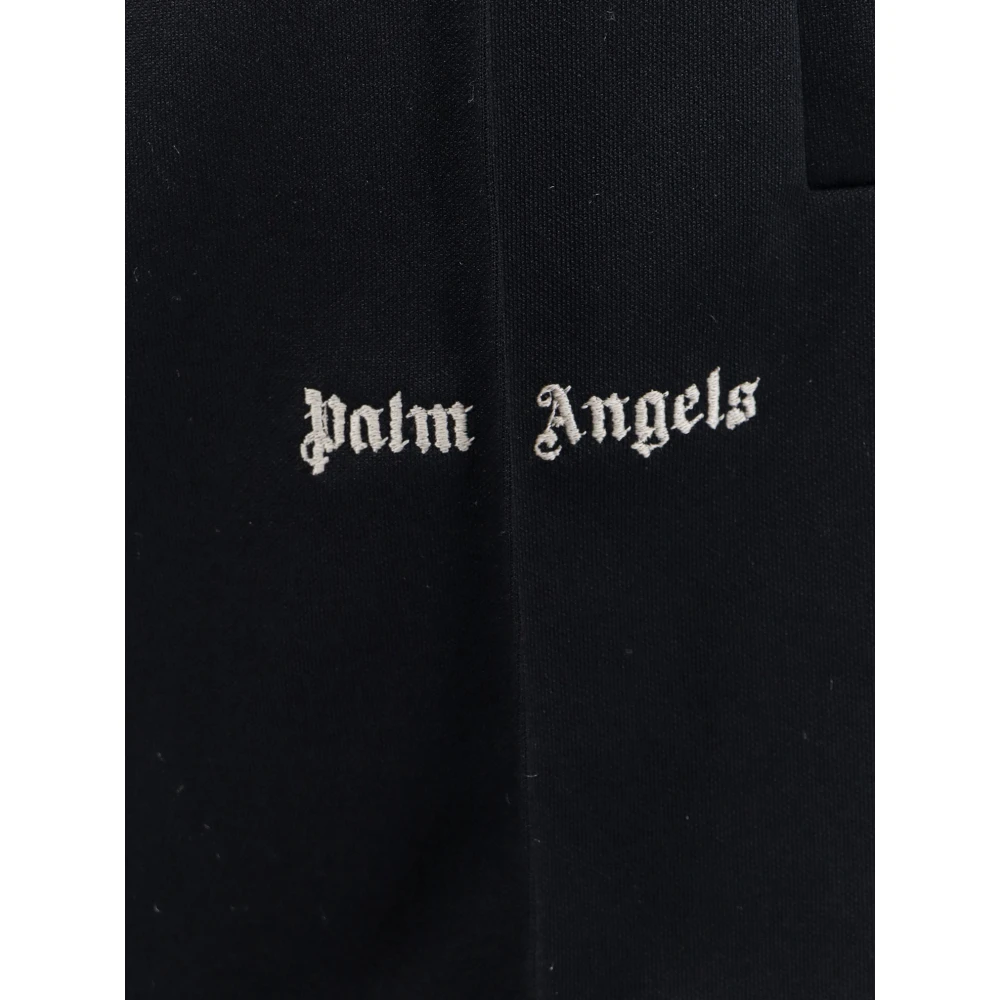 Palm Angels Klassieke Logo Bermuda Shorts Black Heren