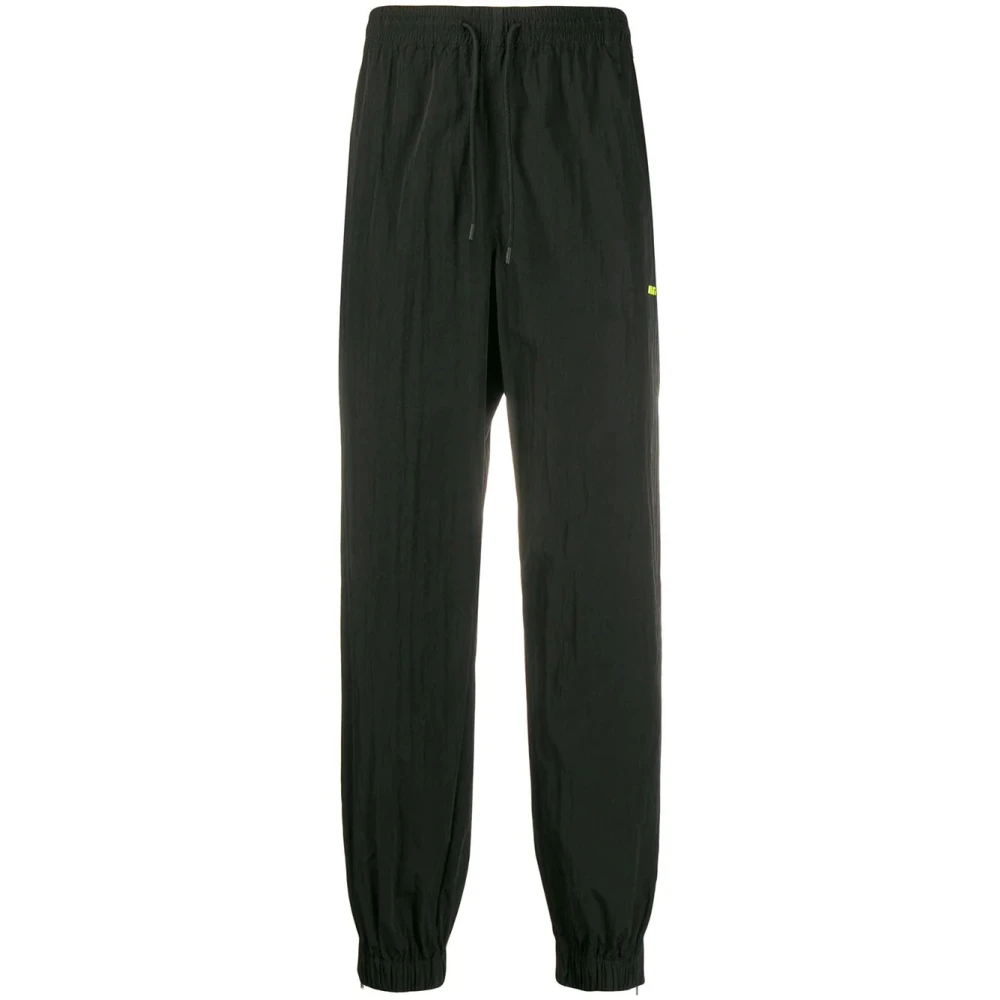 Msgm Nylonbroek voor heren Black Heren