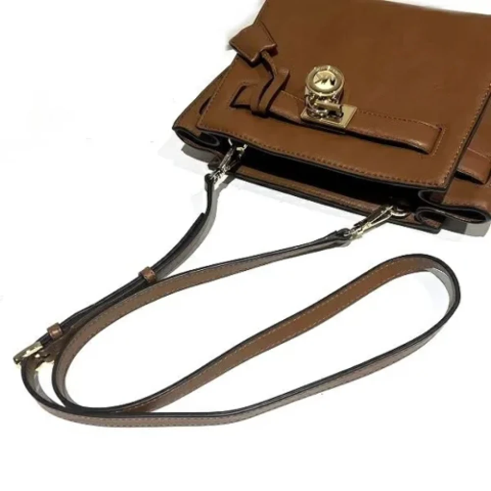Michael Kors Pre-owned Leather shoulder-bags Brown Dames