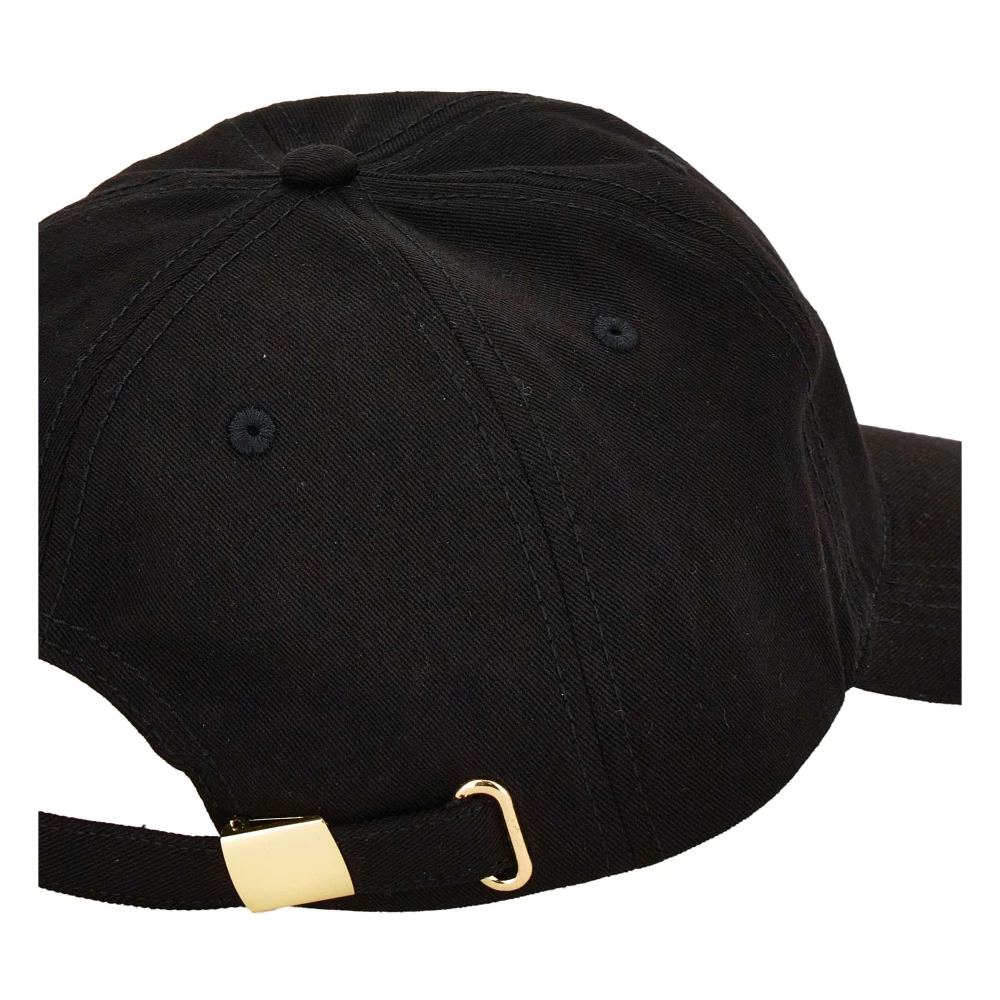 Versace Jeans Couture Stijlvolle Hoeden Collectie Black Dames