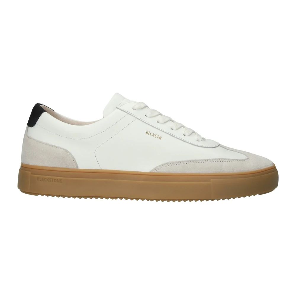 Blackstone Witte Zwarte Sneaker Heren Schoenen
