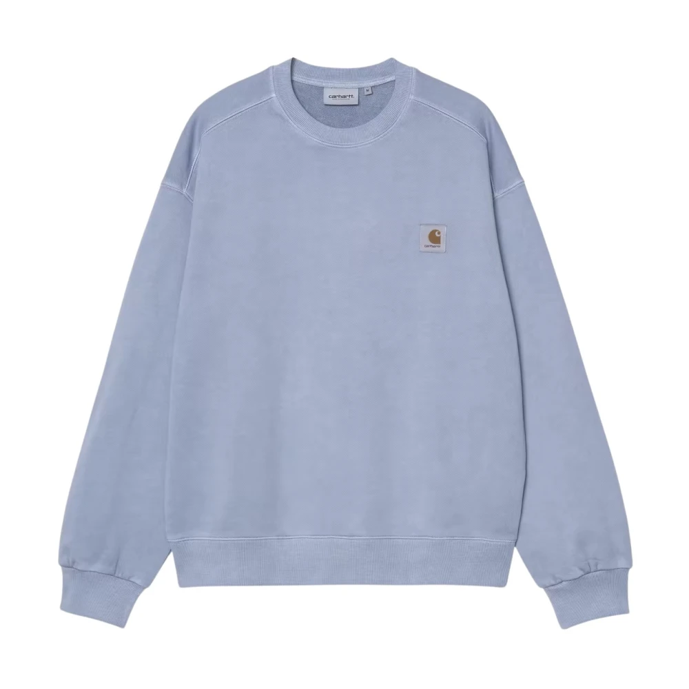 Carhartt Wip Men's Blue Sweatshirts, L, Nelson Sweatshirt