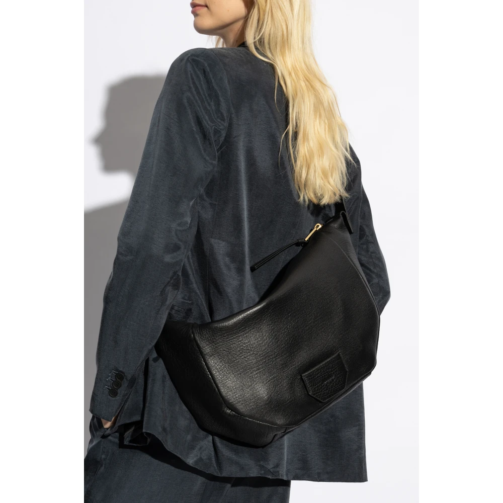 AllSaints Schoudertas Meda Black Dames