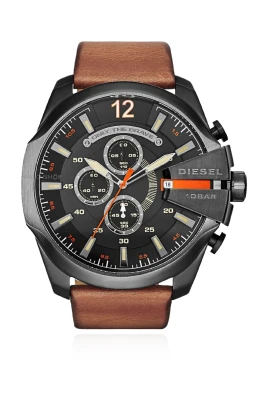 Mega Chief Läderarmbandsur