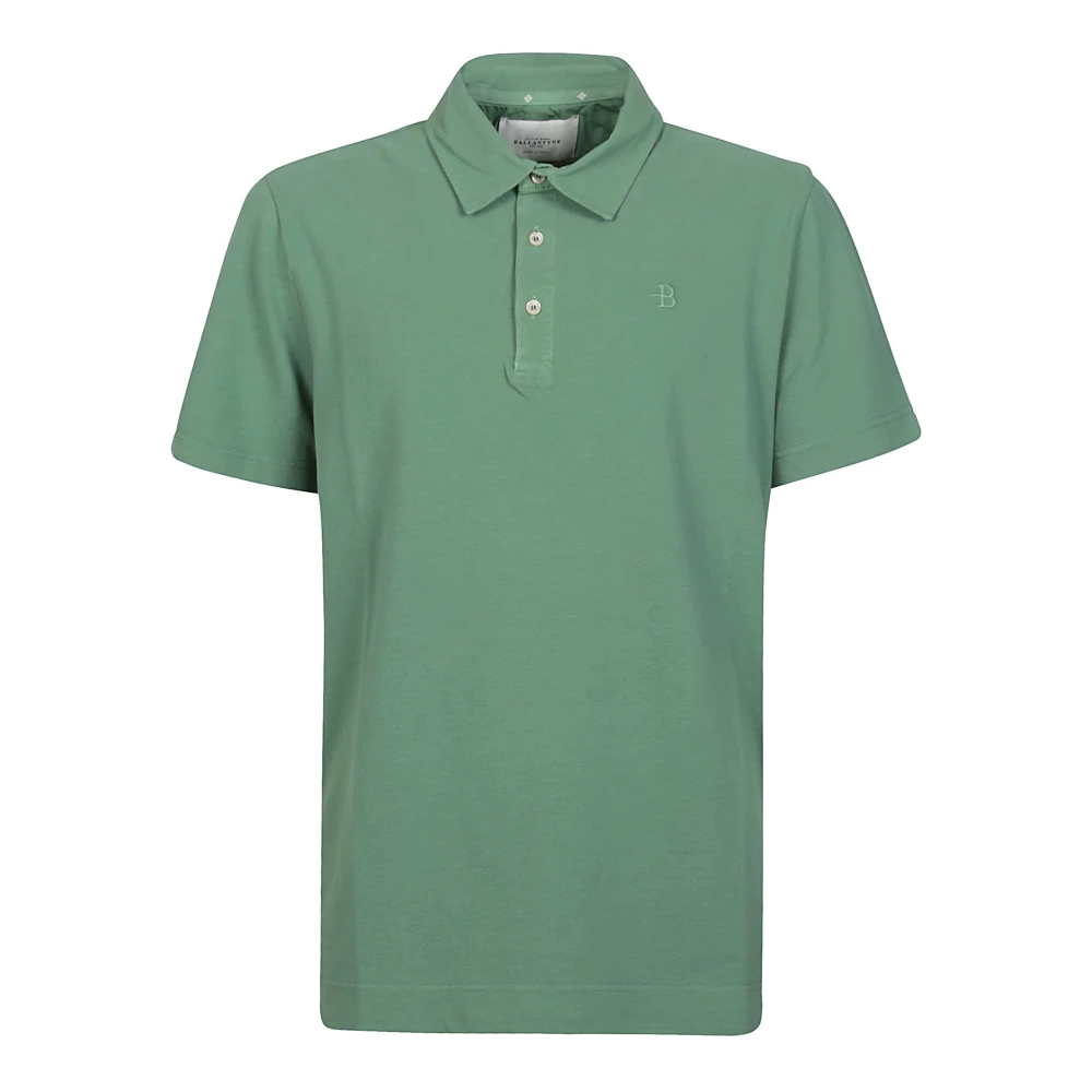 Ballantyne Engels Field Polo Shirt Green Heren