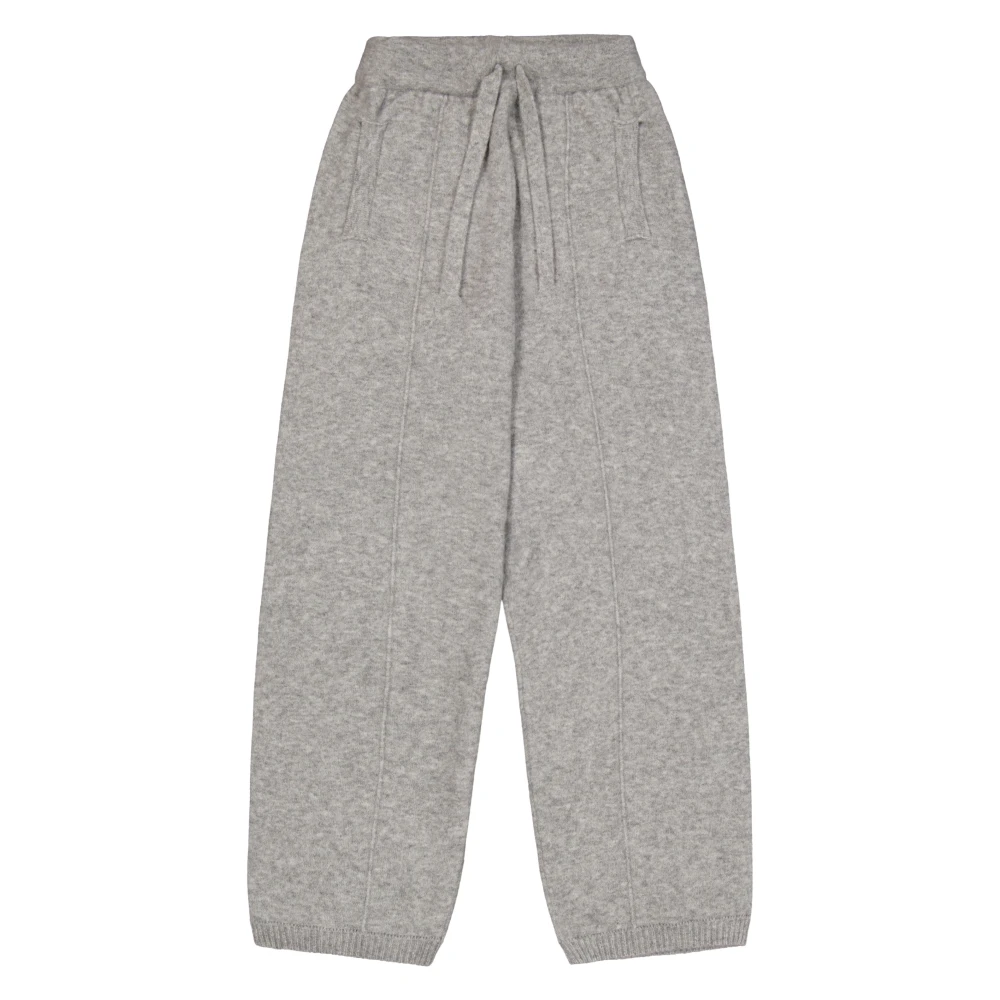 Laneus Kasjmier en Zijde Jumpsuit Stijl Broek Gray Heren
