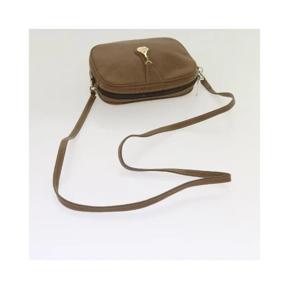 Gucci Vintage Pre-owned Leather gucci-bags Brown Dames