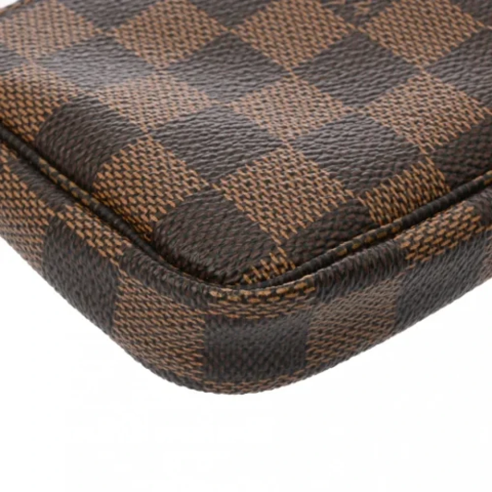 Louis Vuitton Vintage Pre-owned Canvas clutches Brown Dames