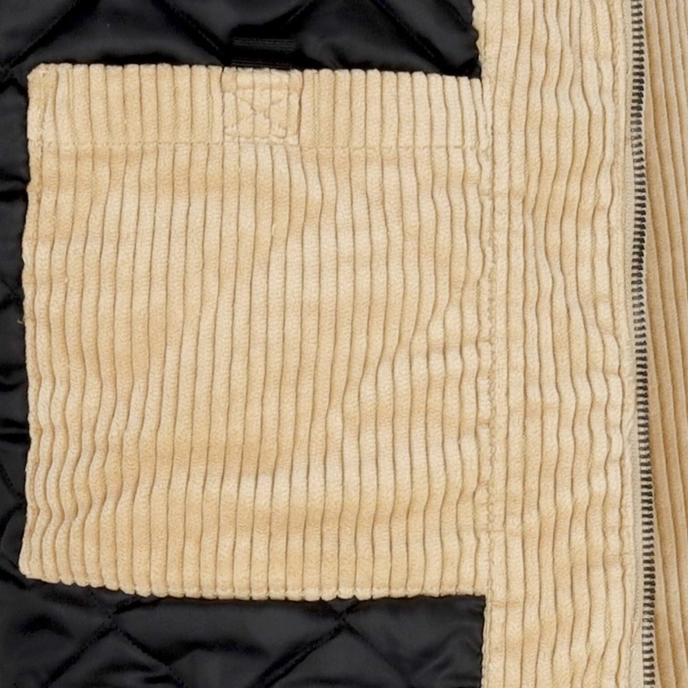 Carhartt WIP Velvet Millen Jas met Verstelbare Capuchon Brown Dames