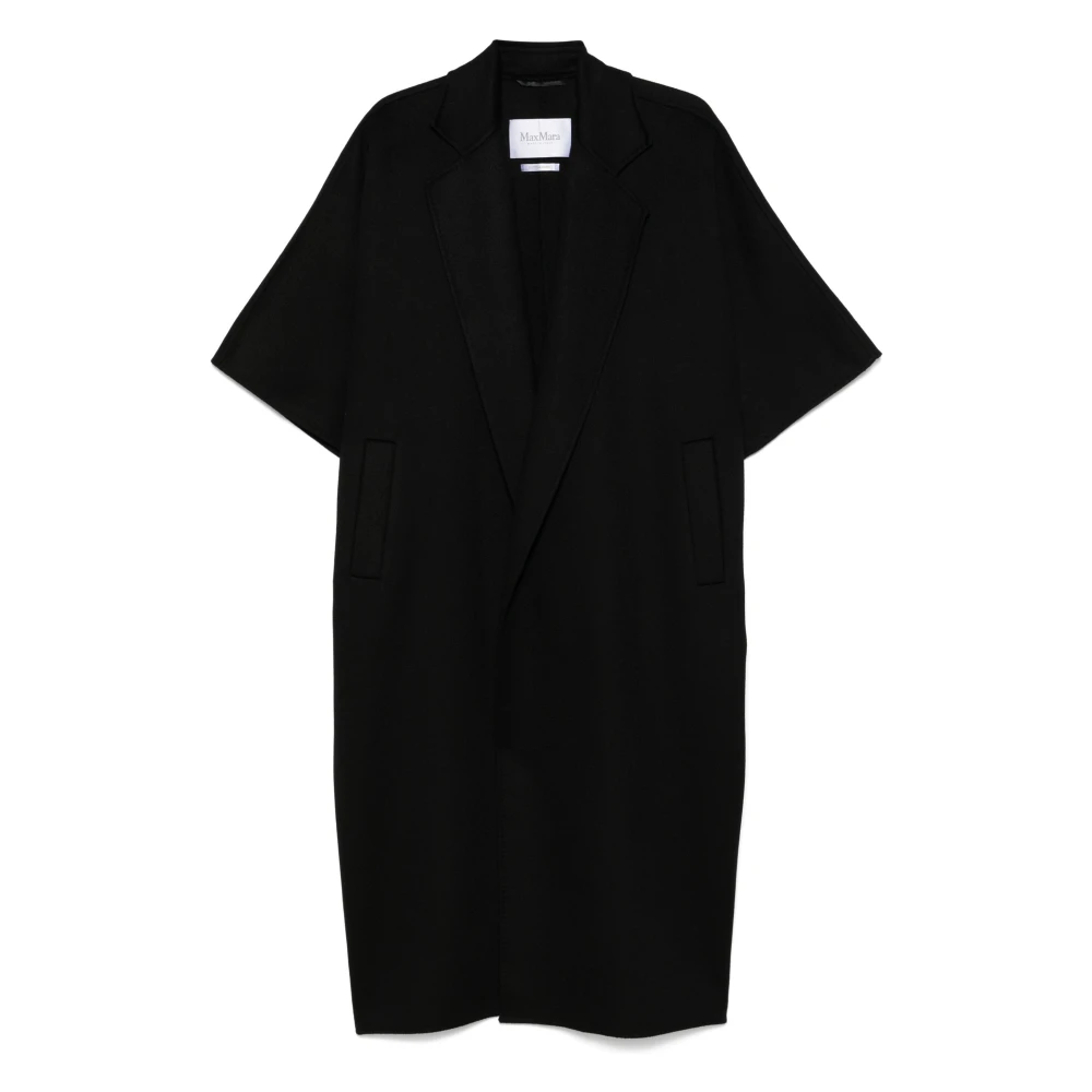 Max Mara Zwarte Gitano Elegante Jurk Black Dames