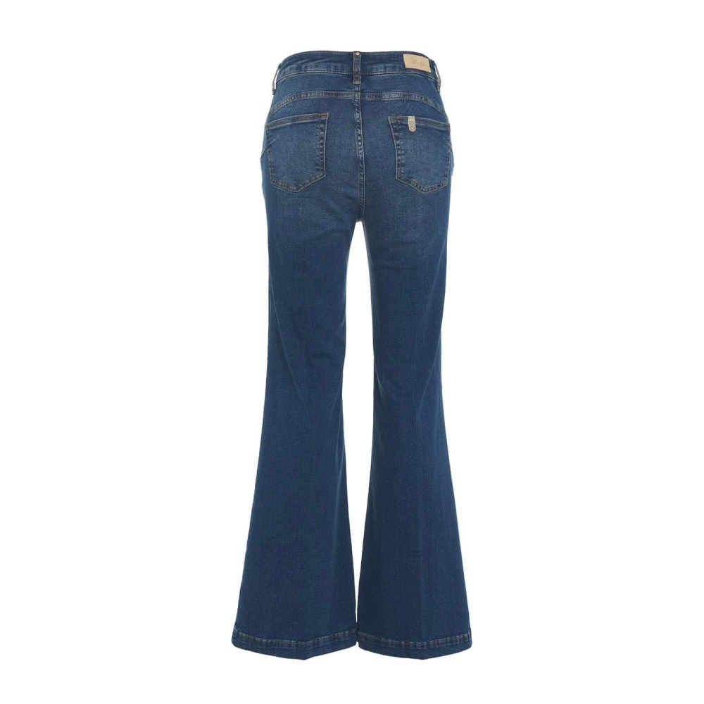 Liu Jo Flared Jeans voor vrouwen Blue Dames