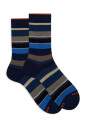 chaussettes-courtes-en-coton-bleu-pour-femmes-avec-des-rayures-multicolores