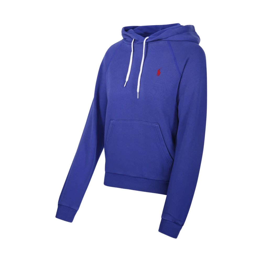 Ralph Lauren Graphic Royal Hoodie Blue Dames