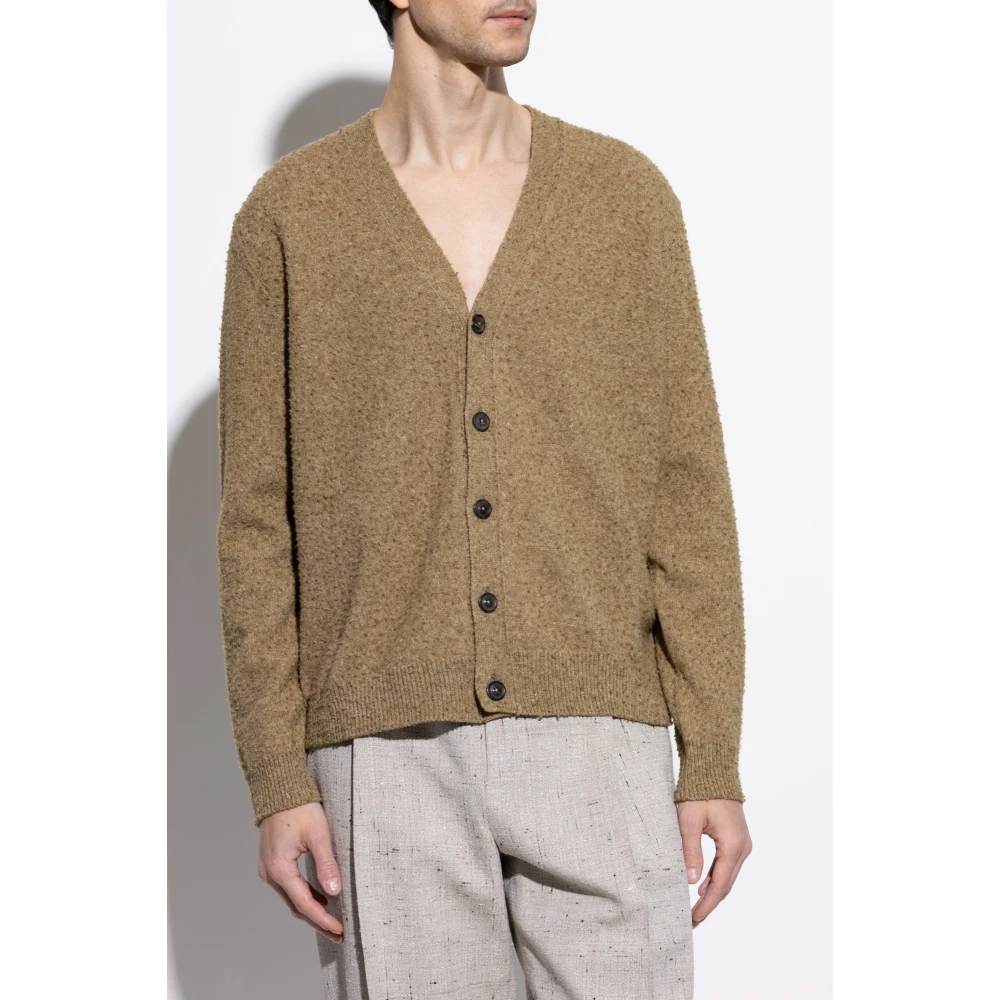 Maison Margiela Cardigan met vintage-effect Beige Heren