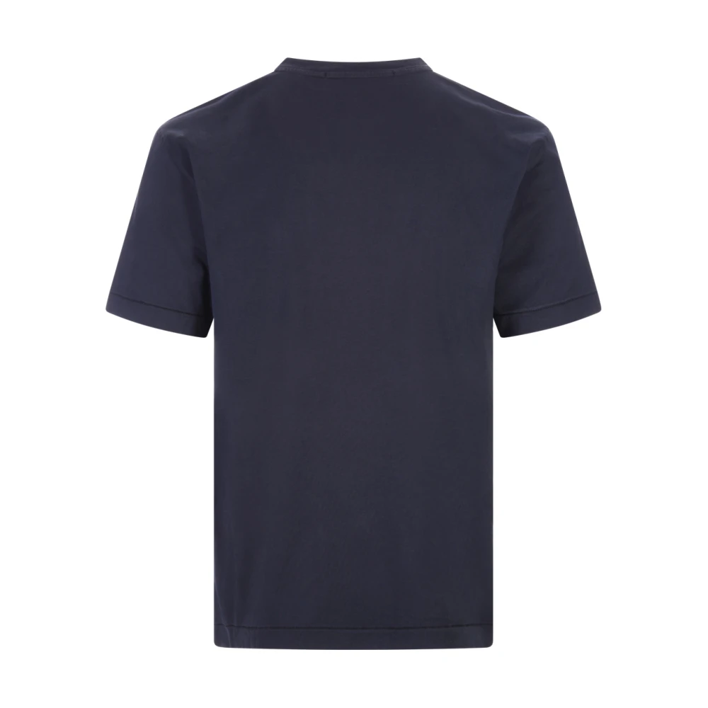 Stone Island Navy Blue Slim Fit T-shirt Blue Heren
