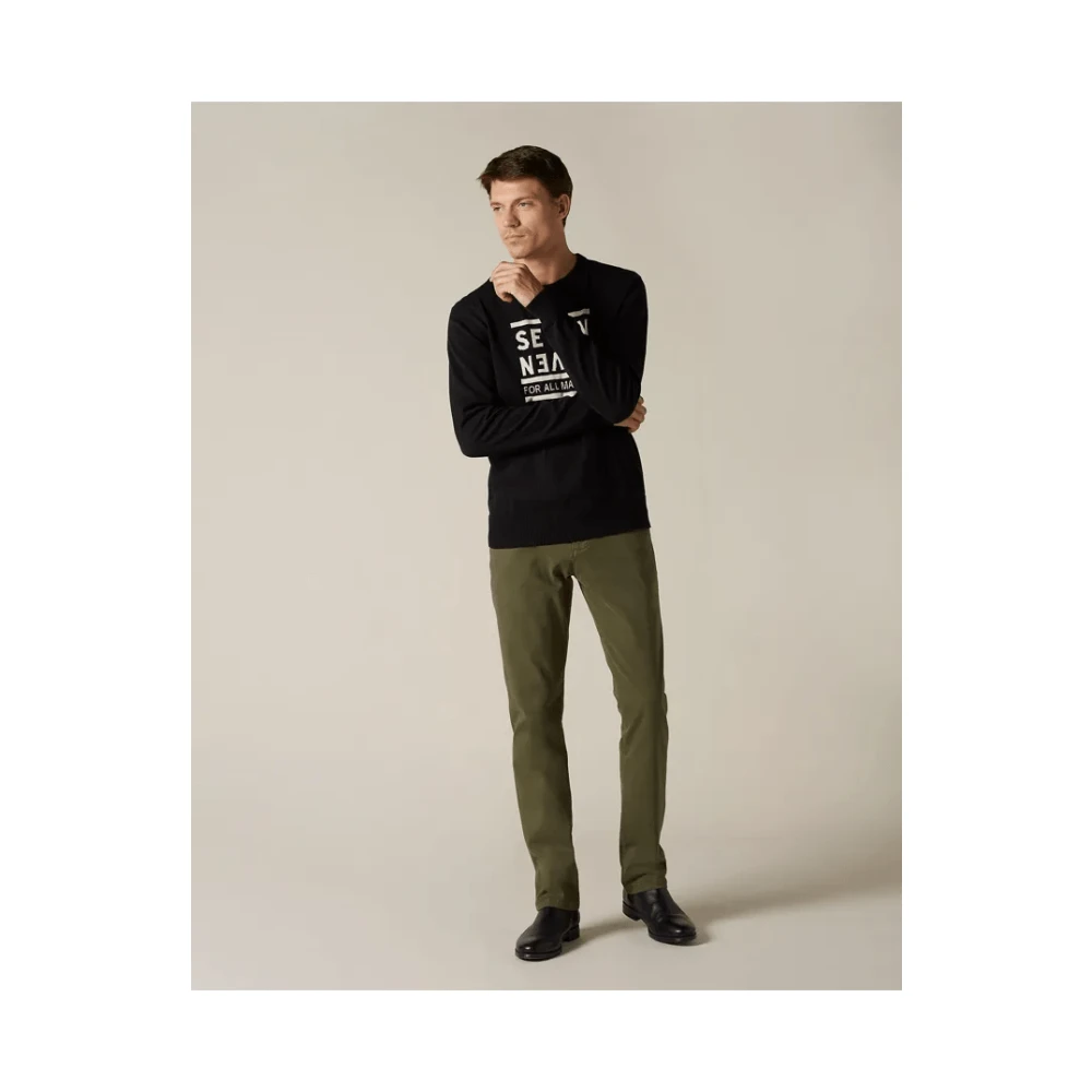 7 For All Mankind Jeans Straight Blauw Green Heren