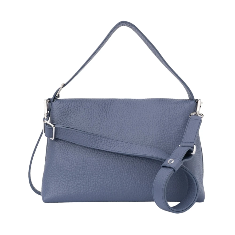 Orciani Zachte Nana Denim Tas Blue Dames