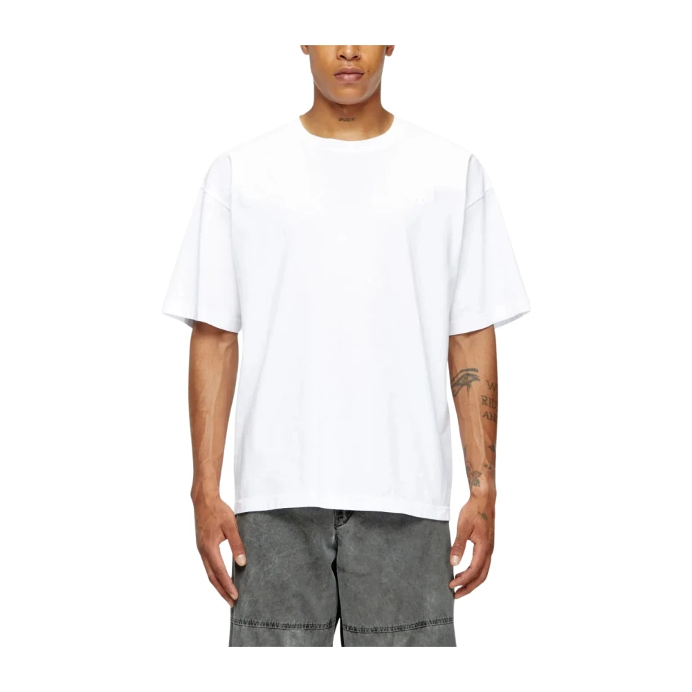 Diesel Uomo Bianco Top, Xs, New,