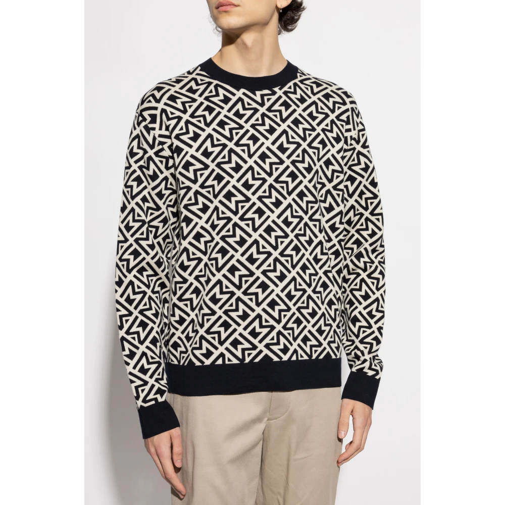 Moncler Trui met patroon Beige Heren