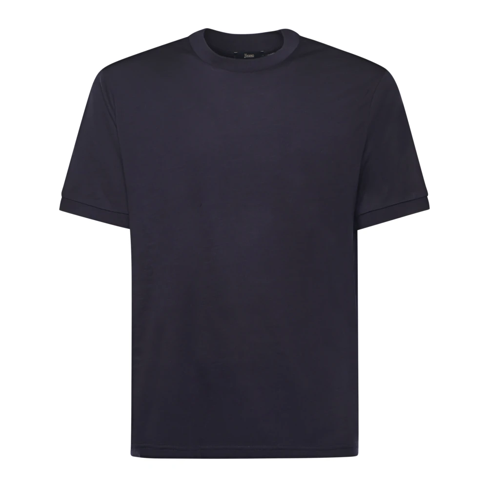 Herno - Tops > T-Shirts - Blue - Herno - Modalova