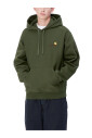 sweat-a-capuche-american-script-tarragon