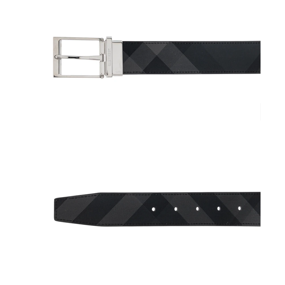 Burberry Reversibele riem Gray Heren